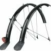 SKS Bluemels Kit Garde-boue Avec Passage De Câble, 28", 53 Mm, Noir, Avec Spoiler Et Spot -Garde-boue Soldes 11189 SKS Bluemels Schutzblechset m Kabelkanal 28 53mm schwarz mit Spoiler u Strahler 1280x1280 1