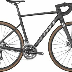 Scott Speedster 40 Matt Black / Brushed Silver Vélo De Course En Aluminium Homme