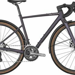 Scott Contessa Speedster Gravel 25 EQ Aubergina Purple / Crystal Pink Matt Vélo De Cyclo-cross