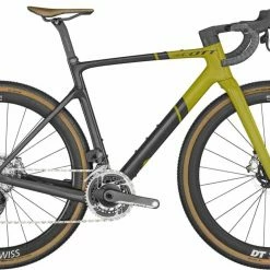 Scott Addict Gravel Tuned Savana Green Vélo De Cyclo-cross