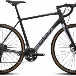 Ghost Road Rage AL Black / Purple Grey Matt Vélo De Cyclo-cross